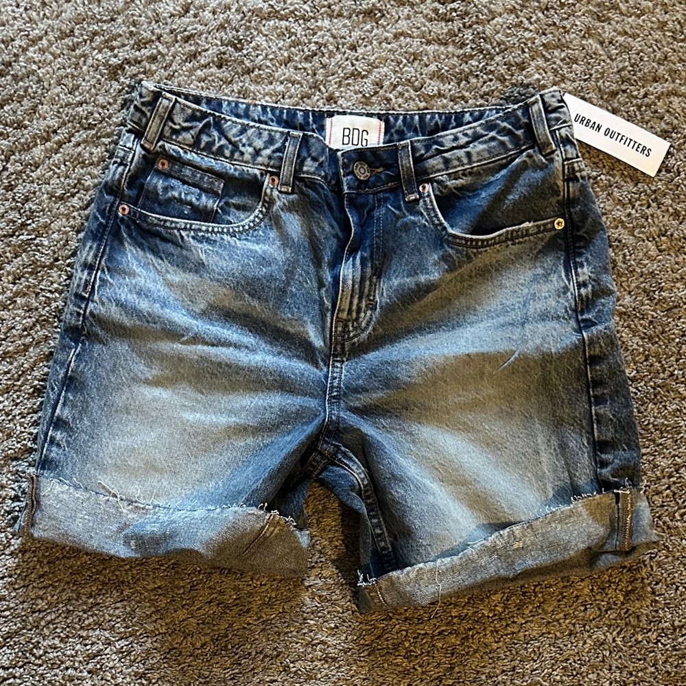 BDG Vintage Blue Denim Shorts